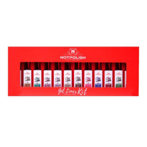 Notpolish Gel Liner Kit 12pc - Platinum